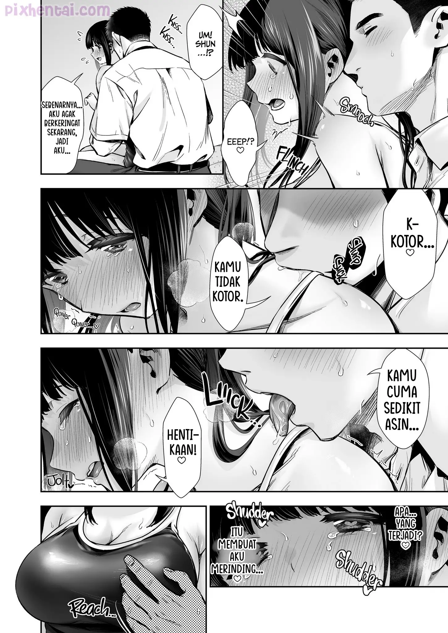 Komik hentai xxx manga sex bokep Swimsuit Sex With My Shy Girlfriend 7